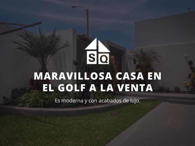 Casa en residencial el Golf