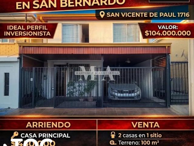 Casa en San Bernardo