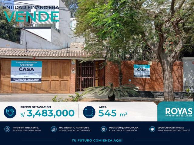 Casa en Santiago de Surco