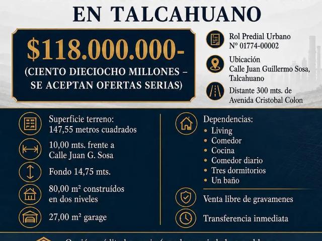 Casa en Talcahuano