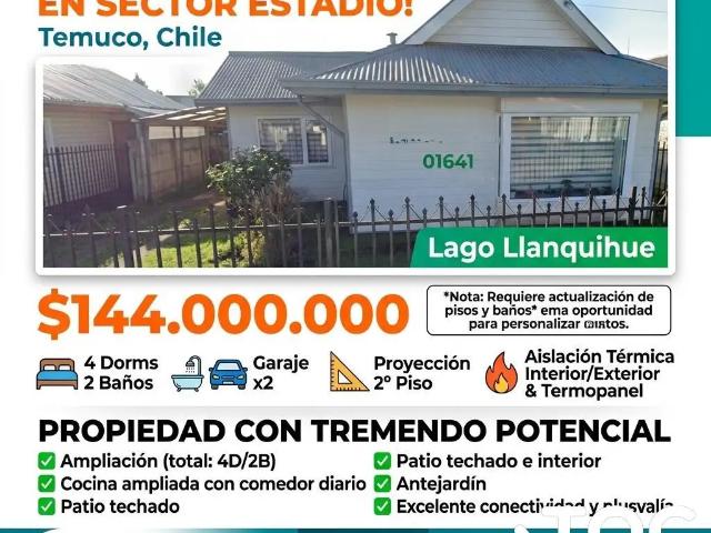 Casa en Temuco