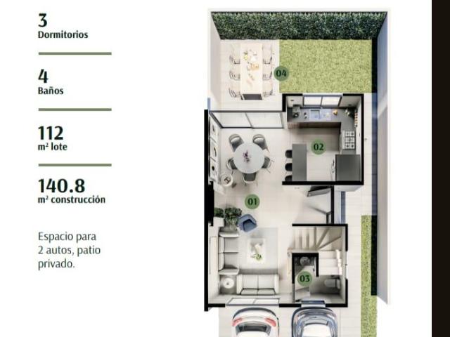 CASA EN VENTA MODELO ALBACETE, P?RAMO RESIDENCIAL OCOYOACAC