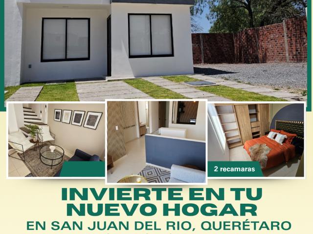 Casa en venta modelo Esmeralda, céntrica en San Juan del Río