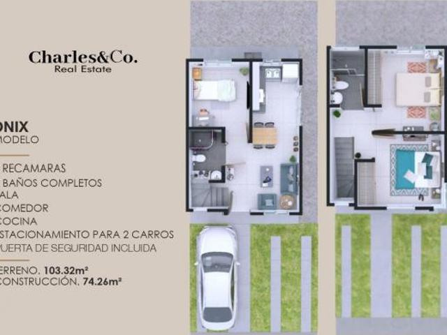 Casa en Venta – Modelo Ónix en Privada San Fernando 2da Sección