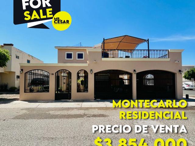 Casa en venta Montecarlo Residencial, Hermosillo