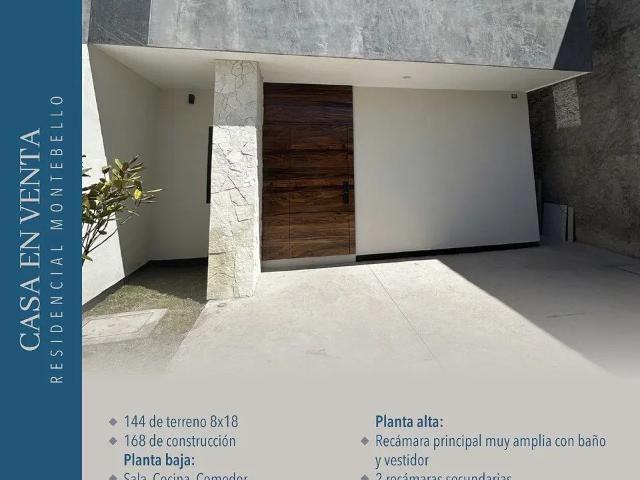 CASA EN VENTA MONTEBELLO RESIDENCIAL