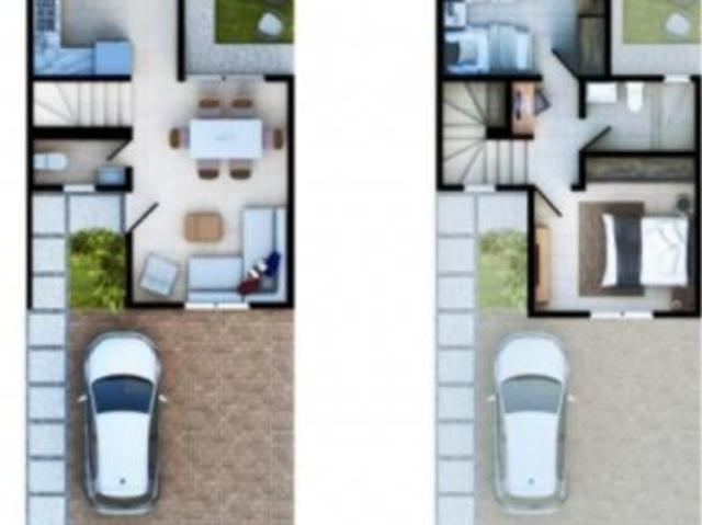 Casa en venta nueva de 2 recámaras en el Marqués Querétaro 1597