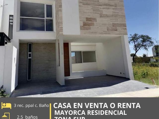 CASA EN VENTA O RENTA EN MAYORCA