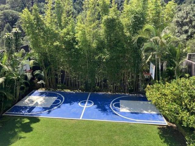 Casa en Venta Cuernavaca Real de Tetela, Jardín y cancha Basquetbol