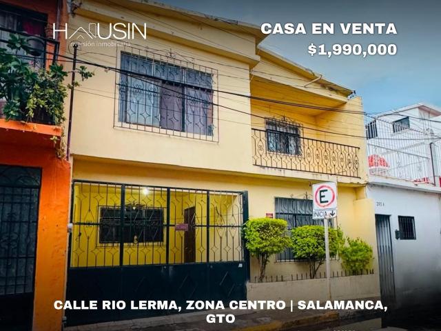Casa en VENTA. Calle Rio Lerma esquina con Calle libertad. Zona Centro. Salamanca, Gto