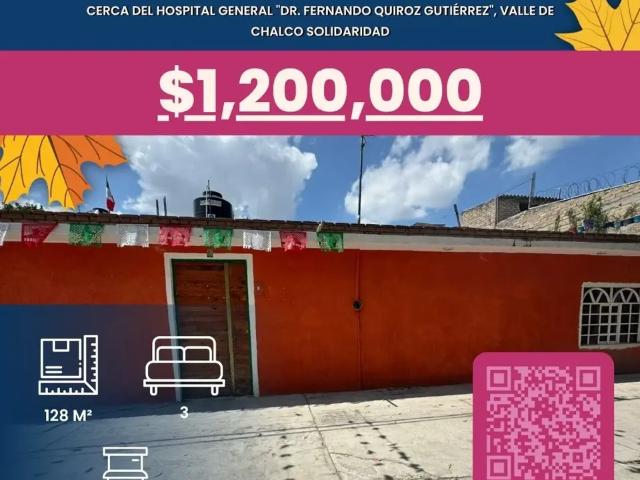CASA EN VENTA CERCAS DEL DEPORTIVO DE SAN FRANCISCO ACUAUTLA