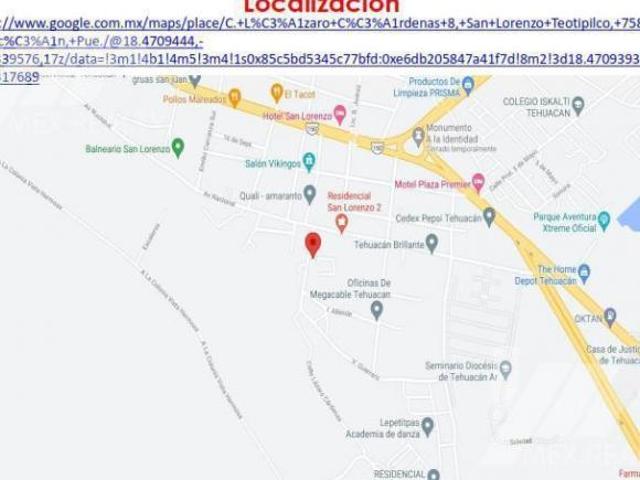 Casa en Venta Colonia Centro, Tehuacan, Puebla, Cesión de derechos adjudicatarios con Posesión, Solo