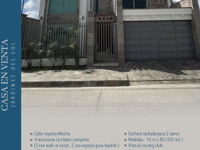 CASA EN VENTA COLONIA JARDINES DEL SOL