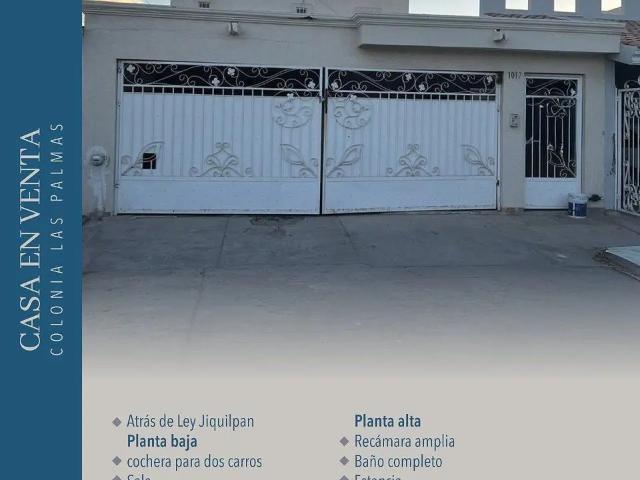 CASA EN VENTA COLONIA LAS PALMAS