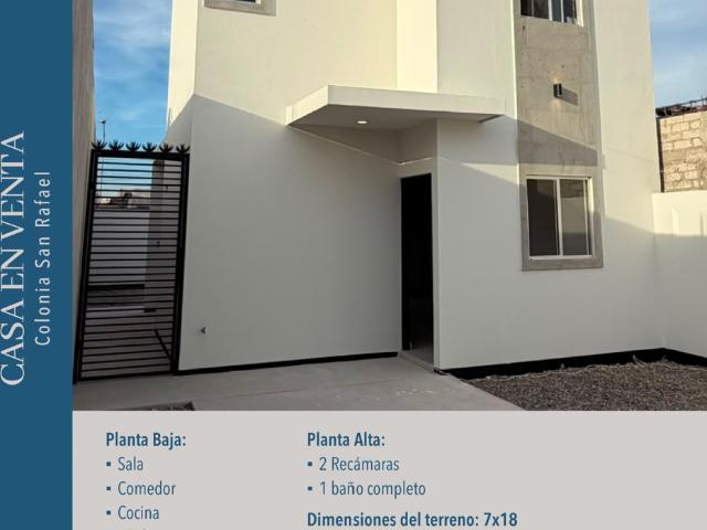 CASA EN VENTA COLONIA SAN RAFAEL