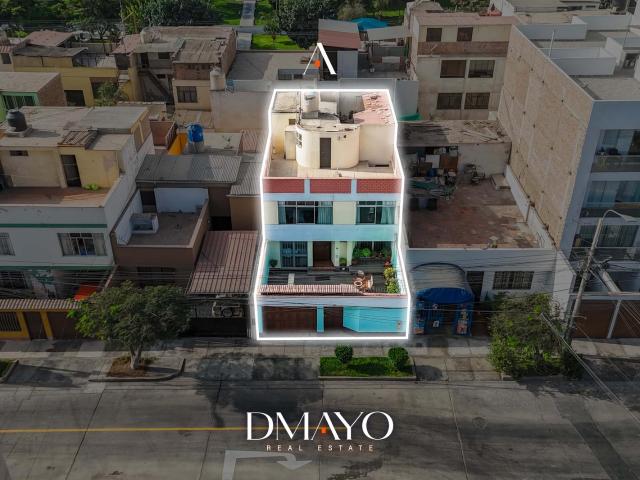 Casa en venta con gran potencial para vivienda multifamiliar cerca al Claretiano en San Miguel