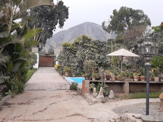 Casa en venta con gran terreno área verde Av. Reusche PACHACAMAC