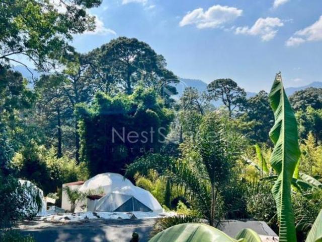 Casa en venta con proyecto turístico en venta en Valle de Bravo | Glamping en operación