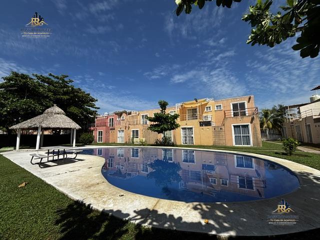 Casa en Venta de dos recamaras en Condominio Tulipanes Acapulco