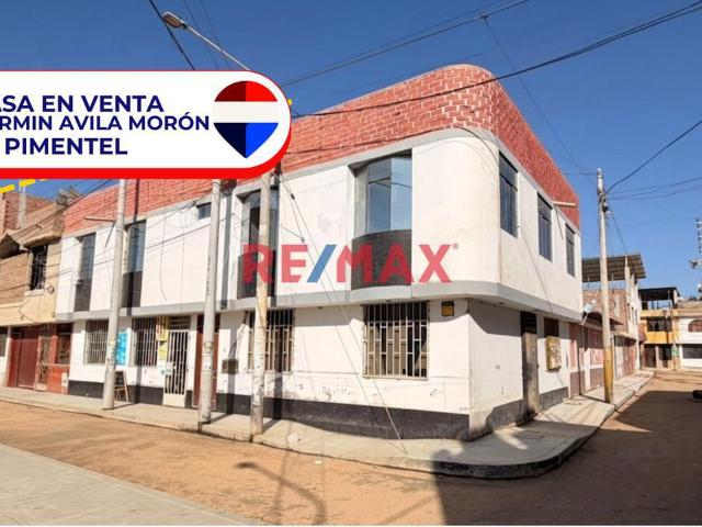 Casa En Venta Dos Pisos Urb Fermin Avila Moron Pimentel