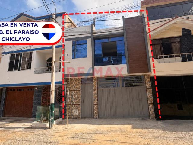 Casa En Venta Dos Pisos Urbanizacion El Paraiso Chiclayo