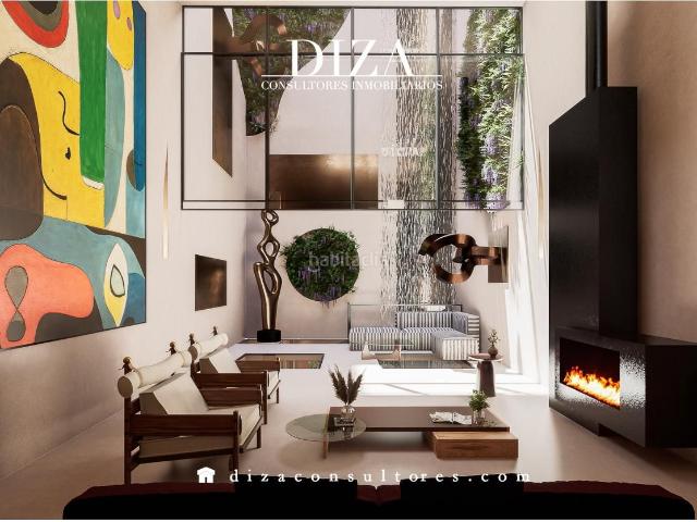 Casa en venta en Madrid, Cortes Huertas. Vivienda unifamiliar junto al Jardín Botánico con piscina y garaje. Casas.