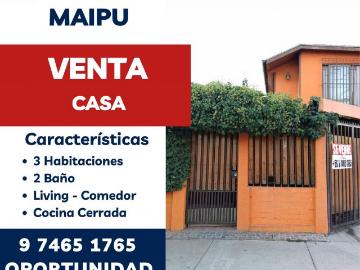 OPORTUNIDAD CASA EN VENTA EN MAIPU
