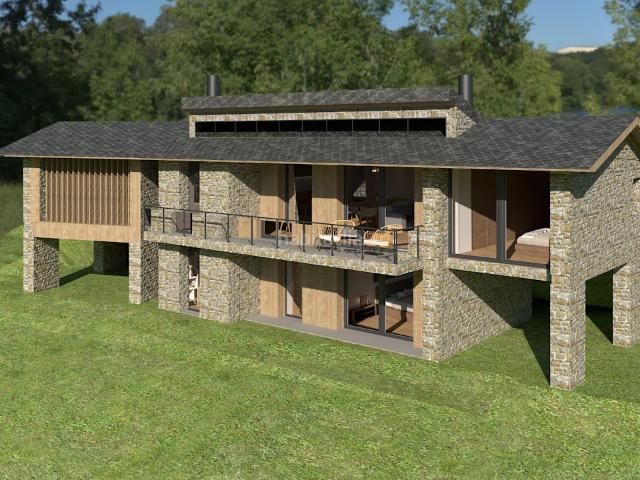 Casa en venta en Molina La. Proyecto de casa unifamiliar en La Molina. Casas Molina.