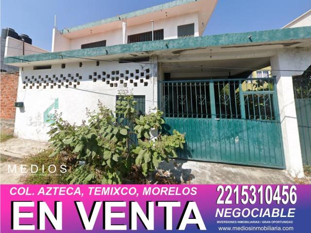 Casa en venta en Azteca, Temixco, Morelos