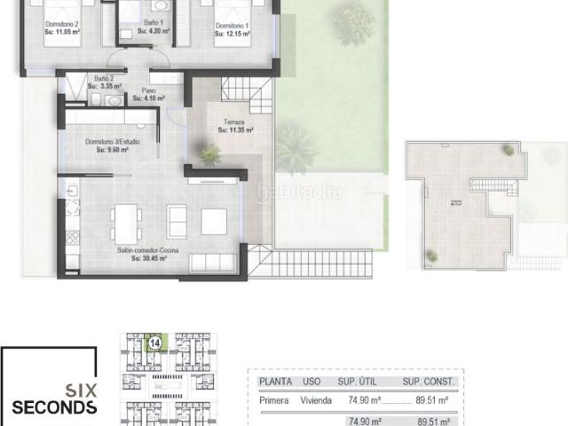 Casa en venta en Alhama de Murcia, Condado de Alhama. Six Seconds Propertiesnbsple invita a descubrir un sofisticado residencial de 20 bungalows en Alhama de Murcia, en un entorno natu. Casas Alhama.