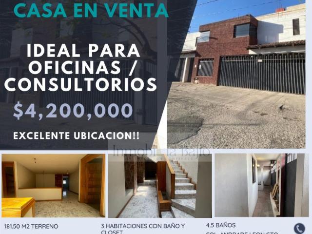 Casa en venta en Andrade, León, Guanajuato