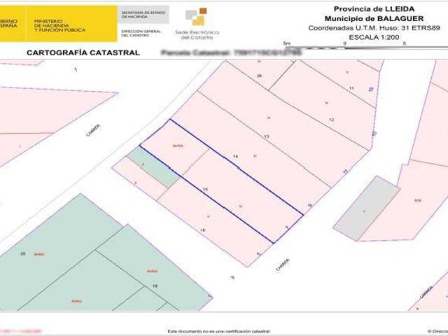 Casa en Venta en Balaguer