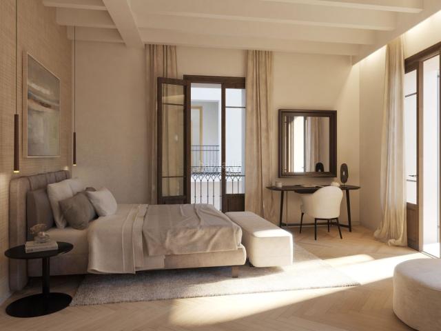 Casa en venta en Baleares Palma de Mallorca, El Sindicat. Exclusivo adosado reformado con piscina en el casco antiguo de Palma. Casas Palma de.