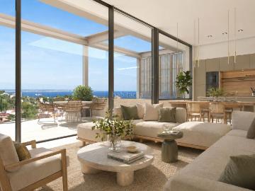 Casa en venta en Baleares Palma de Mallorca, Gènova. Una joya en Génova: villa de obra nueva con impresionantes vistas a la Bahía de Palma. Casas Palma de.
