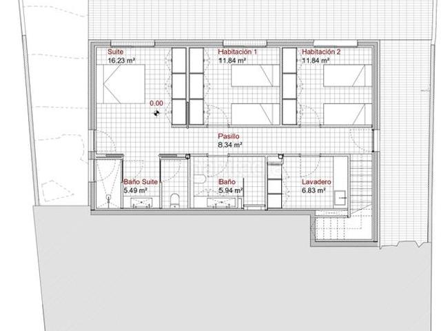 Casa en venta en Barcelona, Vallvidrera Tibidabo Les Planes. Proyecto de vivienda unifamiliar con licencia de obra en Camí de Mas Sauro, Barcelona. Casas.