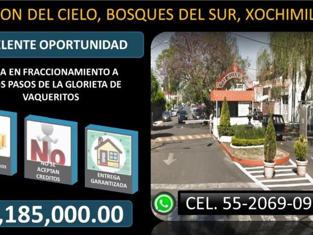 Casa en venta en Bosque Residencial del Sur, Xochimilco, Ciudad de México
