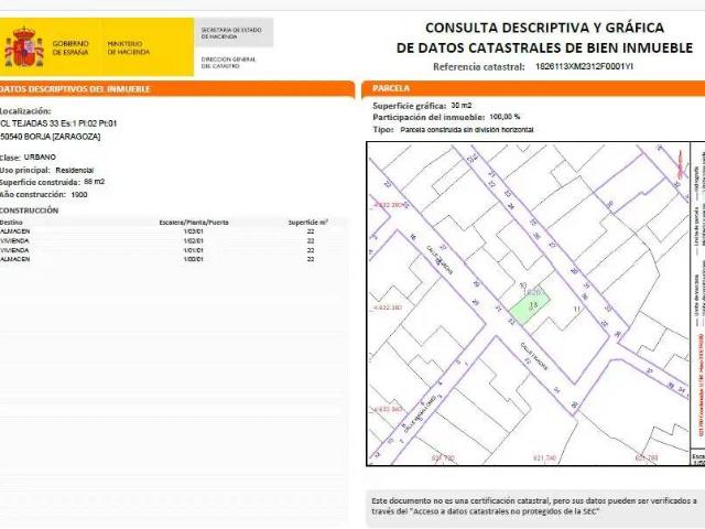 Casa en Venta en Borja