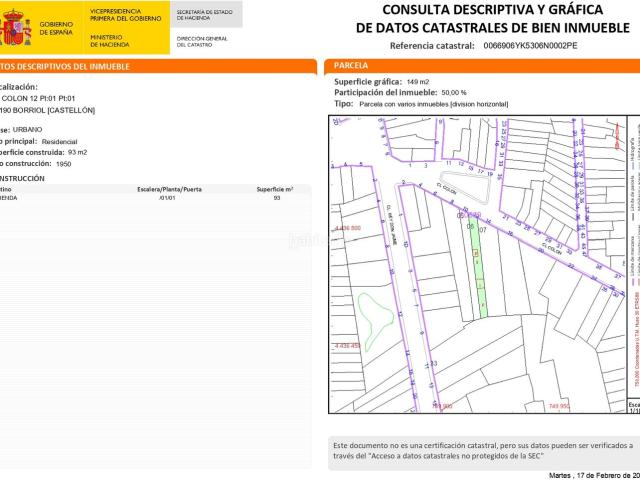 Casa en venta en Borriol. Casa en el centro de Borriol para reformar!. Casas.