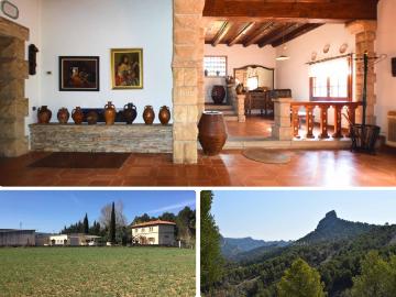 Casa en venta en Bot. Masia para entrar a vivir en Bot. Casas.