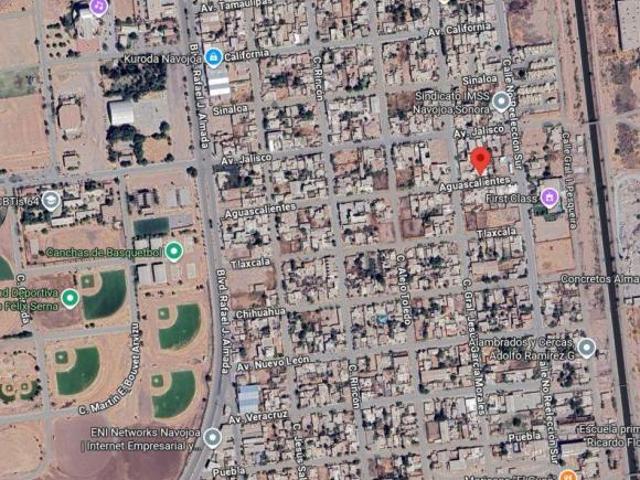 Casa en venta en C. Ags. Calientes Col. Juarez Navojoa Sonora