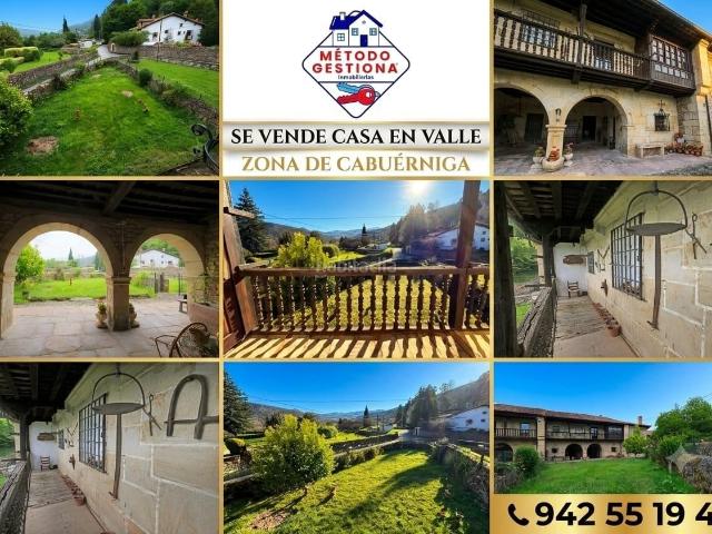 Casa en venta en Cabuérniga. Valle Cabuérniga Cantabria auténtica, verde y serena. Casas.