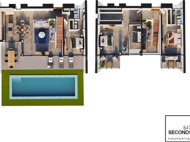 Casa en venta en Calp, Carrió La Merced Los Pinos. Descubre la perfecta combinación de lujo y diseño contemporáneo con esta villa dúplex de obra nueva en Calpe. Con vistas panorámic. Casas.