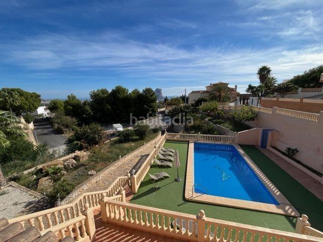 Casa en venta en Calp, Oltamar Cucarres. villa a la venta en Calpe con vistas al mar. Casas.