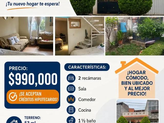 Casa en Venta en Ciudad Cuatro Vientos, Ixtapaluca Excelente Ubicación