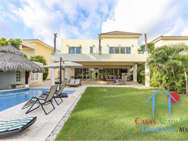 Casa en venta en Club de Golf Tres Vidas, Acapulco de Juárez, Guerrero