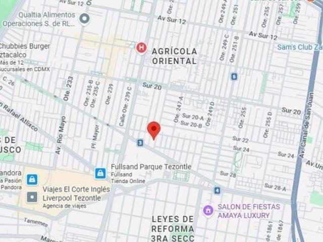 CASA EN VENTA EN COL AGRICOLA ORIENTAL DELEGACION IZTACALCO CIUDAD DE MEXICO