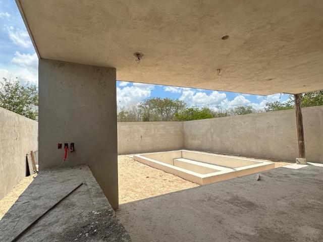 Casa en venta en Conkal, Yucat?n sala amplia a doble altura