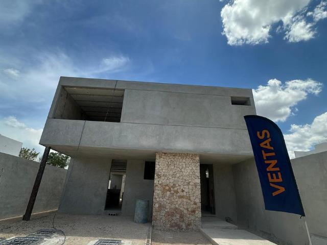 Casa en venta en Conkal, Yucat?n sala amplia a doble altura