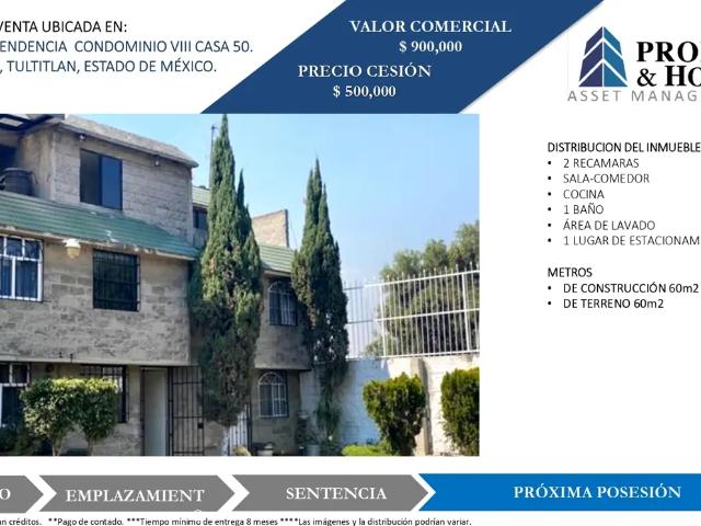 Casa en venta en El Obelisco, Tultitlán, México