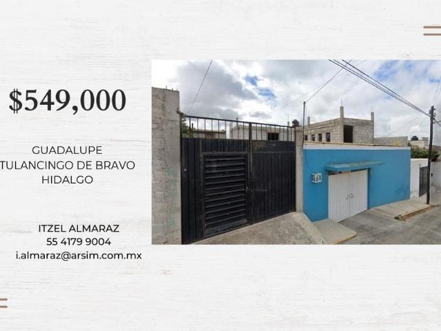 Casa en venta en Guadalupe, Tulancingo de Bravo, Hidalgo